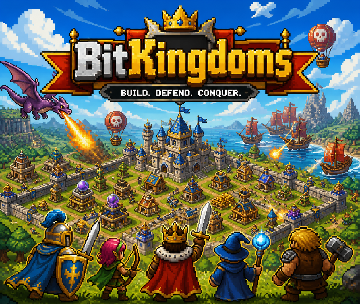 BitKingdoms: Kingdom-building RTS with medieval fantasy elements